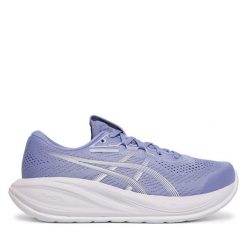 Buty do biegania Asics. Fioletowe obuwie sportowe Asics, bez zapięcia, do biegania. Za 719.99 zł.
