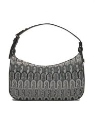 Furla Torebka Flow S Shoulder Bag 25 WB01053-A.0459-G1000-1007 Szary. Szare torebki klasyczne Furla, bez wzorów, ze skóry, bez dodatków. Za 899.99 zł.