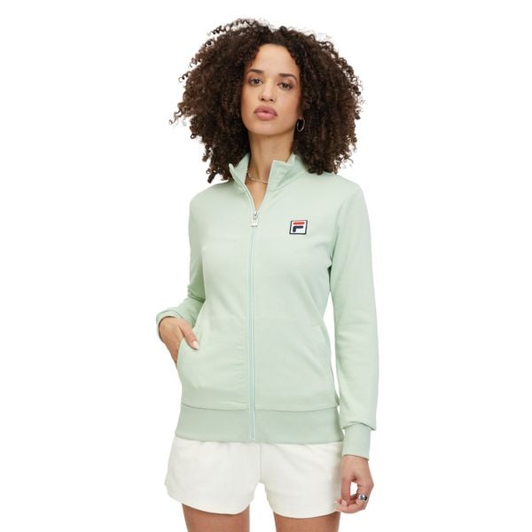 Bluza damska FILA Lubna. Zielone bluzy Fila, na jesień, xs, bez wzorów, z bawełny, bez kaptura. Za 149.99 zł.