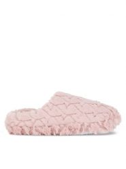 DeeZee Kapcie WFA3223-1 Różowy. Czerwone obuwie domowe DeeZee, bez wzorów, z materiału, bez zapięcia. Za 69.99 zł.
