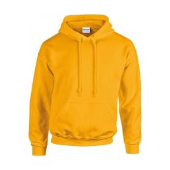 Bluza z kapturem Gildan Heavy Blend ®. Żółte bluzy GILDAN, l, bez wzorów, z bawełny, z kapturem. Za 81.25 zł.