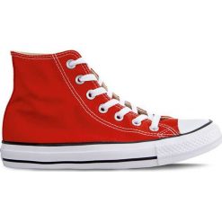 Czerwone Stylowe Wysokie Trampki Converse All Star M9621. Czerwone trampki Molly.pl, bez wzorów, z gumy, bez zapięcia. Za 299.00 zł.