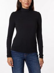 Scotch & Soda Koszulka w kolorze czarnym rozmiar: XL. Czarne bluzki Scotch & Soda, xl, bez wzorów, bez kołnierzyka, bez ramiączek. Za 105.63 zł.