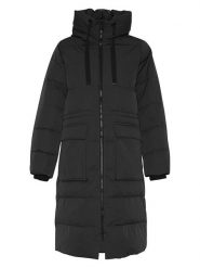 MOSS COPENHAGEN Płaszcz pikowany "Pavinaria" w kolorze czarnym rozmiar: M/L. Czarne płaszcze Moss Copenhagen, l, bez wzorów, z puchu, bez kaptura. Za 483.17 zł.