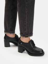 G-Star Raw Półbuty CEO-WI34-TRUST-03 Czarny. Czarne czółenka G-Star, bez wzorów, ze skóry, bez obcasa, na obcasie, bez zapięcia. Za 239.99 zł.