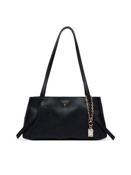 Guess Torebka Devon HWBG97 45090 Czarny. Czarne torebki klasyczne Guess, z aplikacjami, ze skóry, bez dodatków. Za 584.99 zł.