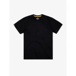 Koszulka sportowa MANTO supply z krótkim rękawem. Czarne koszulki sportowe MANTO, bez wzorów, bez ramiączek. Za 79.00 zł.