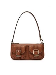 MICHAEL Michael Kors Torebka 32S5GZCU1L Brązowy. Brązowe torebki klasyczne MICHAEL Michael Kors, bez wzorów, ze skóry, bez dodatków. Za 409.99 zł.