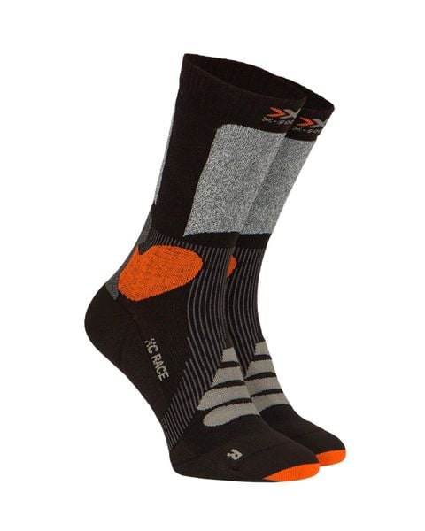 Skarpety X-SOCKS X-COUNTRY RACE 4.0 Black. Brązowe skarpety X Socks, bez wzorów, z dzianiny. Za 70.00 zł.