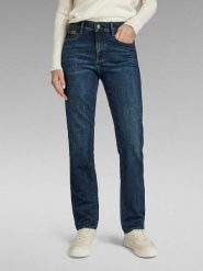 G-Star Dżinsy - Slim fit - w kolorze granatowym rozmiar: W25/L30. Niebieskie jeansy G-Star, l, z aplikacjami. Za 193.70 zł.