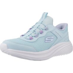 Buty SKECHERS BOUNDER PRO Niebieski. Niebieskie trekkingi Skechers, z syntetyku, trekkingowe. Za 216.99 zł.