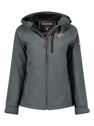 ANAPURNA Kurtka softshellowa "Tacerana" w kolorze antracytowym rozmiar: S. Czarne kurtki sportowe ANAPURNA, s, z aplikacjami, bez kaptura, outdoorowe. Za 152.98 zł.