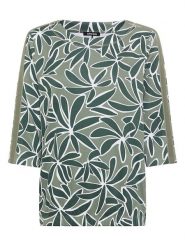 Olsen Bluza w kolorze khaki rozmiar: 38. Brązowe bluzy Olsen, bez wzorów, bez kaptura. Za 109.95 zł.