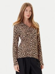 Morgan Koszula 252-TJOSY Brązowy Slim Fit. Brązowe koszule Morgan, xs, bez wzorów, z syntetyku, bez kołnierzyka, bez ramiączek. Za 239.99 zł.