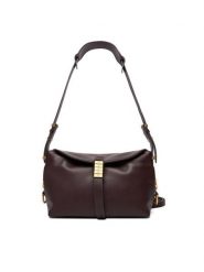 PINKO Torebka Saddle Baguette Mini AI 25-26 PLTT 105895 A1ZX Bordowy. Czerwone torebki klasyczne Pinko, bez wzorów, ze skóry, bez dodatków. Za 1,649.00 zł.