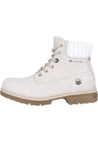 Buty damskie Whistler Lasti. Białe trekkingi Whistler, z materiału, trekkingowe. Za 238.00 zł.