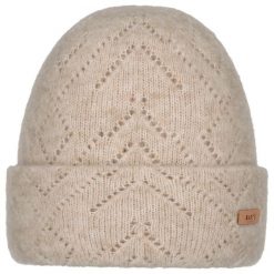 Czapka damska Barts Bridgey. Brązowe czapki Barts, bez wzorów, z dzianiny. Za 150.00 zł.