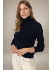 Perfect Cashmere Kaszmirowy golf "Elly" w kolorze granatowym rozmiar: L. Niebieskie golfy Perfect Cashmere, l, bez wzorów, z kaszmiru, bez ramiączek. Za 502.76 zł.