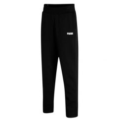 Puma Spodnie Ess 84719201. Czarne spodnie dresowe Puma, xs, bez wzorów, z dresówki. Za 152.99 zł.