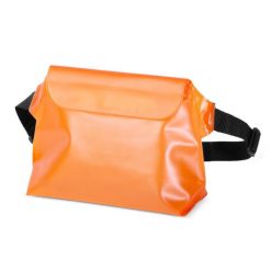 Wodoodporna saszetka Hurtel. Brązowe torby na ramię Hurtel, bez wzorów, sportowe, bez dodatków. Za 29.99 zł.