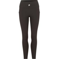 Damskie legginsy z wysoką talią 7/8 Fila Raga. Czarne legginsy Fila, l, bez wzorów, z materiału, z podwyższonym stanem. Za 231.93 zł.