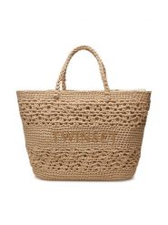 TWINSET Torebka 251TD8110 Beżowy. Brązowe shopper Twinset, bez wzorów, z materiału, bez dodatków. Za 759.99 zł.