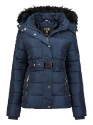Canadian Peak Parka "Bloodeak" w kolorze granatowym rozmiar: S. Niebieskie parki Canadian Peak, s, z tkaniny, bez kaptura. Za 219.08 zł.