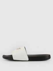 4F Klapki damskie - białe 37. Białe klapki 4f, bez wzorów, z gumy, bez obcasa. Za 59.99 zł.