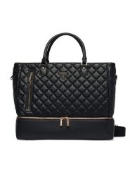 Guess Torba weekendowa Juliet Travel TWQN24 56415 Czarny. Czarne torby podróżne Guess, z aplikacjami, ze skóry, bez dodatków. Za 794.99 zł.