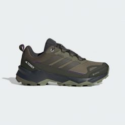 Buty Terrex Skychaser AX5 GORE-TEX Hiking. Brązowe trekkingi Adidas, z gore-texu, wspinaczkowe. Za 529.00 zł.