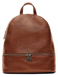 CXL by Christian Lacroix Skórzany plecak "Montorgueil" w kolorze jasnobrązowym - 27 x 29 x 12 cm rozmiar: onesize. Brązowe plecaki CXL by Christian Lacroix, bez wzorów, z materiału. Za 347.99 zł.