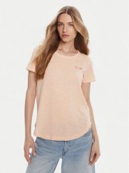 Roxy T-Shirt ERJZT05731-MEF0 Pomarańczowy Regular Fit. Brązowe t-shirty Roxy, l, bez wzorów, z bawełny, bez kołnierzyka, bez ramiączek. Za 89.99 zł.