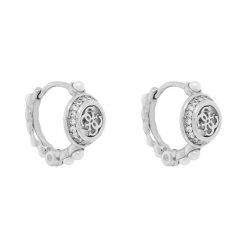 Kolczyki Guess. Szare kolczyki Guess, srebrne. Za 299.99 zł.