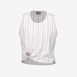 Damski tank top Head Move. Czerwone topy Head, bez wzorów, bez kołnierzyka, bez ramiączek. W wyprzedaży za 189.00 zł.