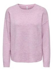 ONLY Sweter w kolorze jasnoróżowym rozmiar: S. Różowe swetry Only, s, bez wzorów, z wełny, bez ramiączek. Za 81.95 zł.