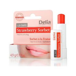 Delia Balsam do ust Strawberry nawilżający 4.9g. Balsamy do ust Delia. Za 4.52 zł.