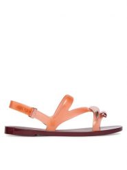 Melissa Sandały Melissa Iris Sandal Ad 37849 Kolorowy. Niebieskie sandały Melissa, bez wzorów, z tworzywa sztucznego, bez obcasa, na płaskiej podeszwie, bez zapięcia. Za 268.99 zł.