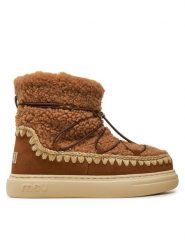 Mou Śniegowce Eskimo Sneaker Bold Scoub Lace FW411012A Brązowy. Brązowe trapery i śniegowce Mou, ze skóry. Za 1,199.00 zł.