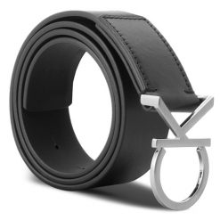 Pasek Damski Calvin Klein. Czarne paski Calvin Klein, bez wzorów. Za 139.99 zł.