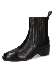 MELVIN & HAMILTON Skórzane botki "Hadley 2" w kolorze czarnym rozmiar: 37. Czarne botki Melvin & Hamilton, bez wzorów, bez obcasa, bez zapięcia. Za 415.31 zł.