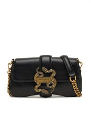 Just Cavalli Torebka 79RA4BA7 ZSA89 Czarny. Czarne torebki klasyczne Just Cavalli, bez wzorów, ze skóry, bez dodatków. Za 729.99 zł.