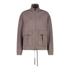 Bluza modalowa z dużą kieszenią damska CMP. Białe bluzy sportowe CMP, l, bez wzorów, z tkaniny, bez kaptura. Za 312.50 zł.