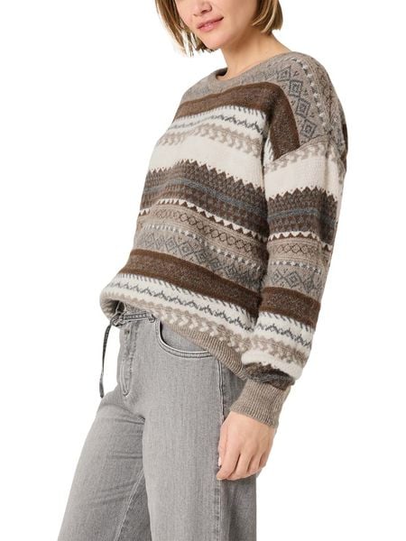 Timezone Sweter w kolorze beżowym rozmiar: L. Brązowe swetry Timezone, l, bez wzorów, bez ramiączek. Za 157.35 zł.