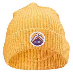Damska Czapka Zimowa Quentin. Żółte czapki ELBRUS, bez wzorów. Za 55.99 zł.