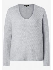 More & More Sweter w kolorze jasnoszarym rozmiar: 40. Szare swetry More & More, bez wzorów, bez ramiączek. Za 126.15 zł.