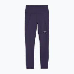 Legginsy treningowe damskie PUMA Hyrox Essential. Fioletowe legginsy Puma, bez wzorów. Za 159.99 zł.