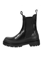 GANT Footwear Skórzane sztyblety w kolorze beżowo-czarnym rozmiar: 38. Brązowe botki GANT Footwear, bez zapięcia. Za 314.95 zł.