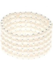 Pearline Bransoletka z perłami w kolorze białym rozmiar: onesize. Białe bransoletki Pearline, z perłą. Za 435.11 zł.