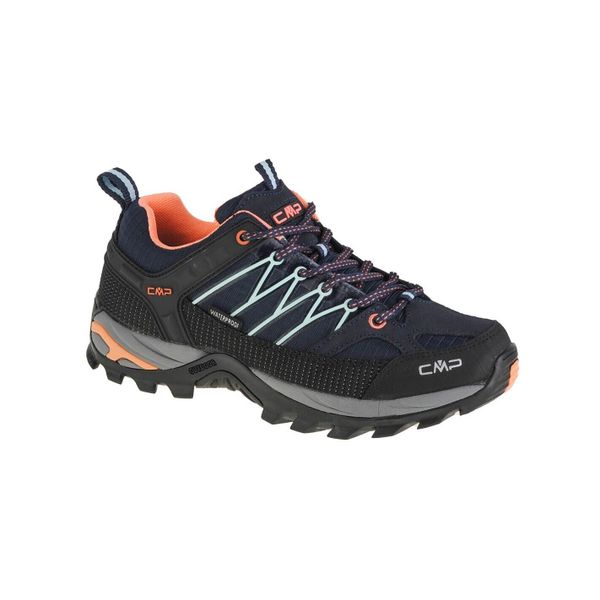 Damskie buty trekkingowe CMP Rigel. Brązowe trekkingi CMP, z materiału, outdoorowe. Za 429.99 zł.