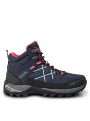 Regatta Trekkingi LdySamarisIIIBoot RWF834 Granatowy. Niebieskie obuwie sportowe Regatta, z materiału, trekkingowe. Za 363.99 zł.